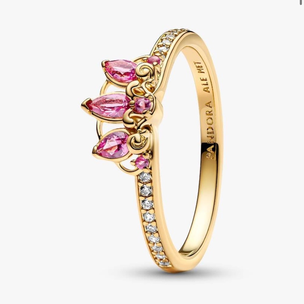 Pandora Disney Princess Rapunzel Tiara Ring